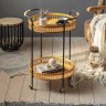 сервировочный столик из бамбука