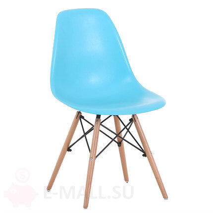 Пластиковые стулья Эймс Eames, голубой