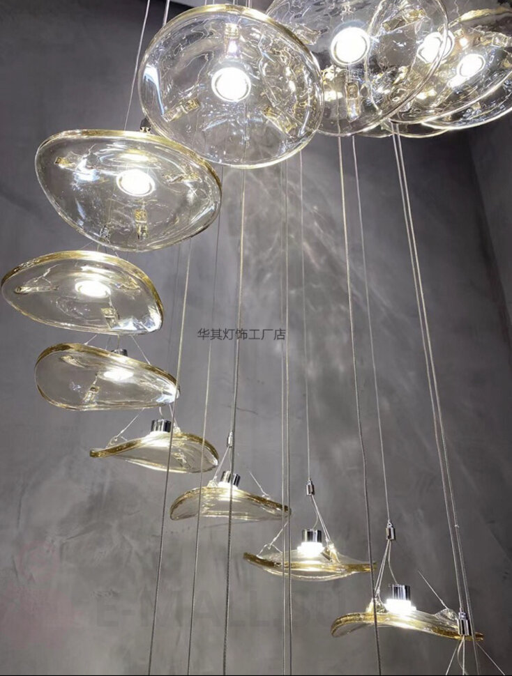 Подвесной дизайнерский светильник в стиле Terzani manta 