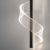 Дизайнерский подвесной светильник Spiral Light, длина подвеса до 150 см
