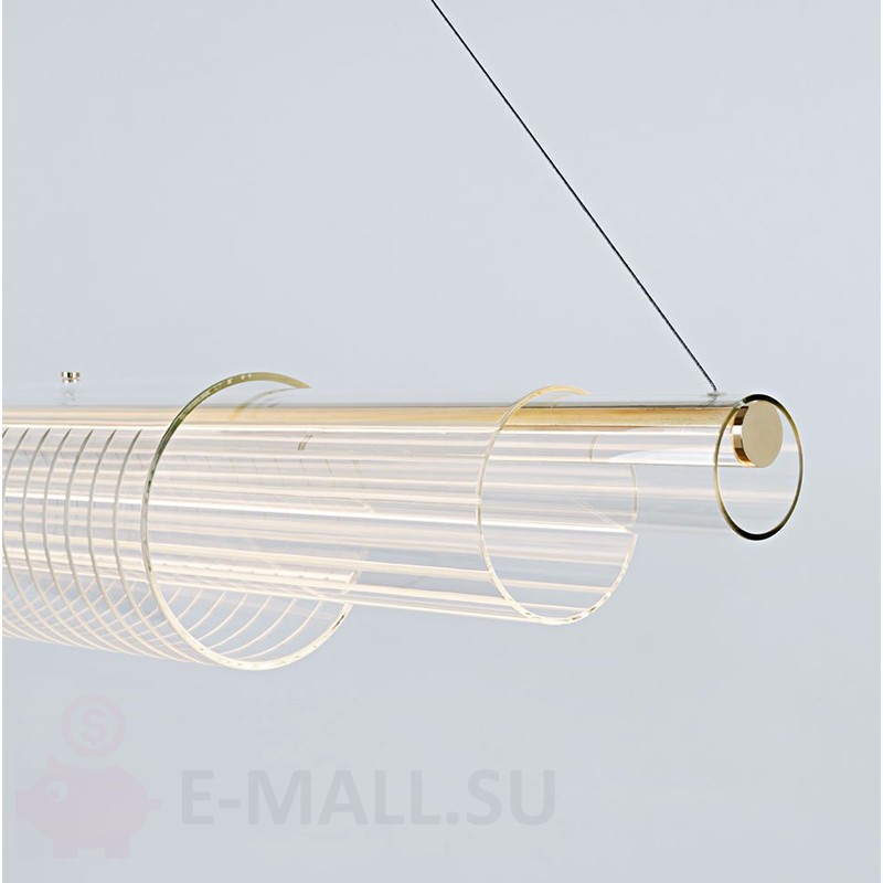 Подвесной светильник в виде цилиндров Coax Pendant Lamp