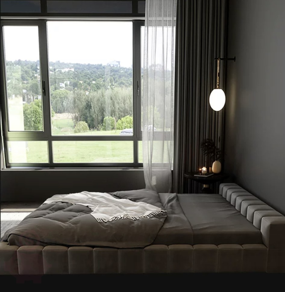 Интерьерная дизайнерская кровать Morrow