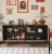 Интерьерная широкая тумба на металлических ножках в стиле Ethnicraft Archiproducts