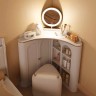 Туалетный стол-шкафчик с пуфом Noemie