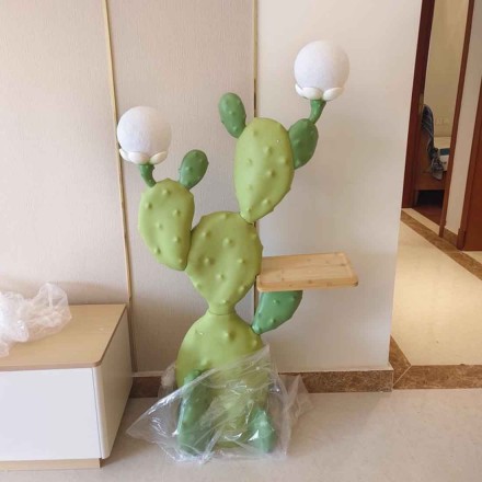 Cactus Напольный светильник из смолы в современном стиле