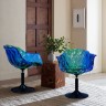 Стул барный в стиле ELLA chair swivel by Edra design Jacopo Foggini
