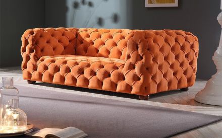 Диван из микрофибры в стиле BAXTER CHESTER MOON
