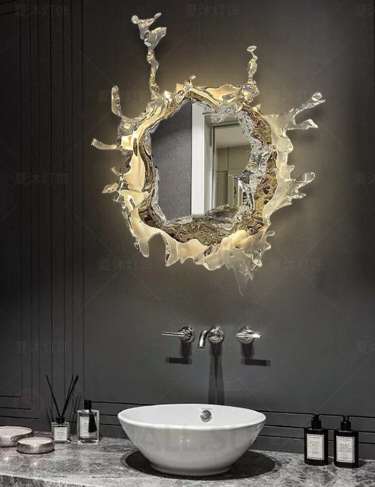 Настенное зеркало с подсветкой Ambienti