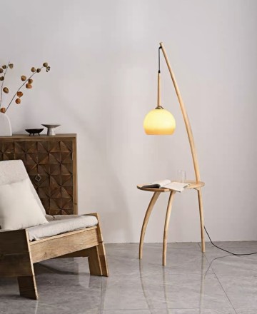 Wabi Кофейный столик из дерева в Wabi-Sabi стиле