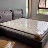 Кровать в итальянском стиле 1.8 м, кожаная кровать