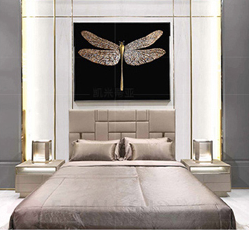 Двуспальная свадебная кровать Visionnaire на заказ В итальянском стиле, Стандартная кровать 150*200 см