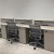 Ework Офисное кресло из ткани и пластика в современном стиле