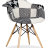 Пластиковые стулья DAWFULL PATCHWORK, дизайн Чарльза и Рэй Эймс Eames