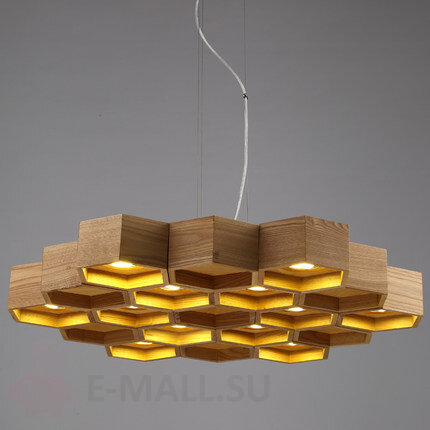 Люстра Honeycomb 12 Loft Wooden Ecolight, 