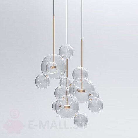 Подвесной светильник Giopato & Coombes Bolle BLS 14C Chandelier, 