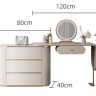 Туалетный столик с комодом 80 см Rocie