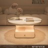 Журнальный столик с подсветкой fiore bianco