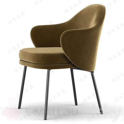 Обеденный стул Angie Dining Chair Inspired by Minotti