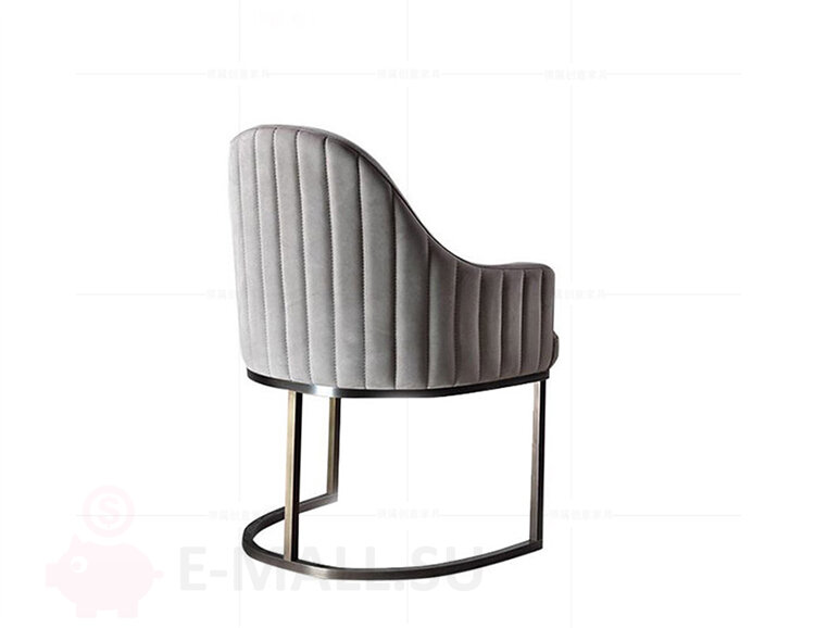 Кресло в стиле ISABEL CHAIR фабрики Daytona из нержавеющей стали