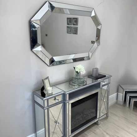 Декоративное настенное зеркало Dallas Octagonal, 72 х 108 см