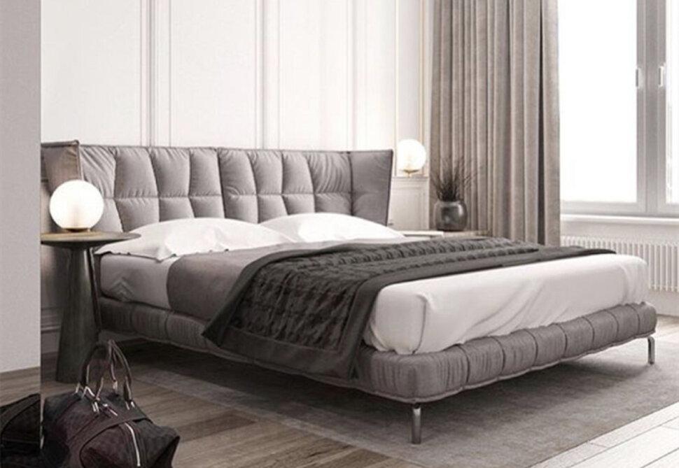 Кровать в стиле Husk
