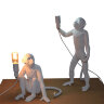 Настольный светильник в виде обезьянки Seletti Monkey Lamp Table