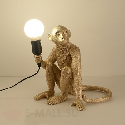 Настольный светильник в виде обезьянки Seletti Monkey Lamp Table