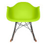 Пластиковые стулья RAR, дизайн Чарльза и Рэй Эймс Eames, ножки темный бук
