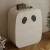 Дизайнерский деревянный комод Panda Drawer, белый, 4 выдвижных ящика