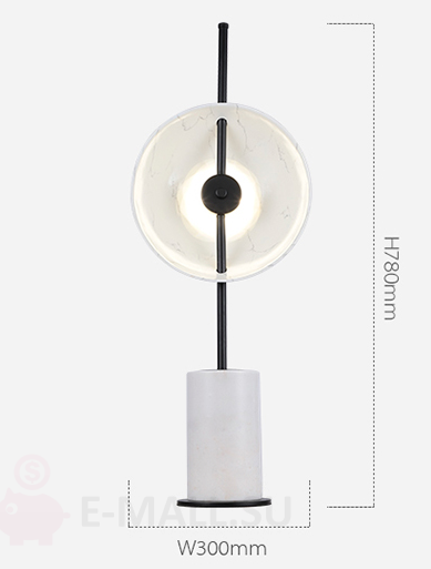 Напольная лампа в стиле Mito Marble by Rakumba