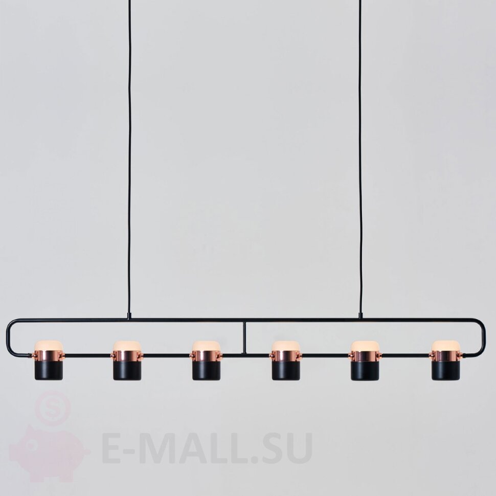 Люстра Seeddesign Ling PL6 Linear Suspension Light, 