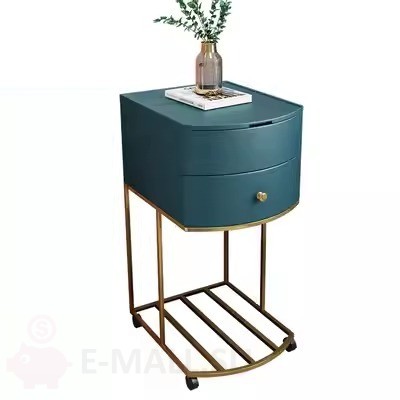 Туалетный столик-трансформер на колесиках Elisa, Столик / зеленый