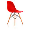 Пластиковые стулья DSW, дизайн Чарльза и Рэй Эймс Eames, ножки светлые