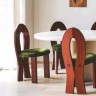 Современный обеденный стул для столовой в стиле Wabi Sabi