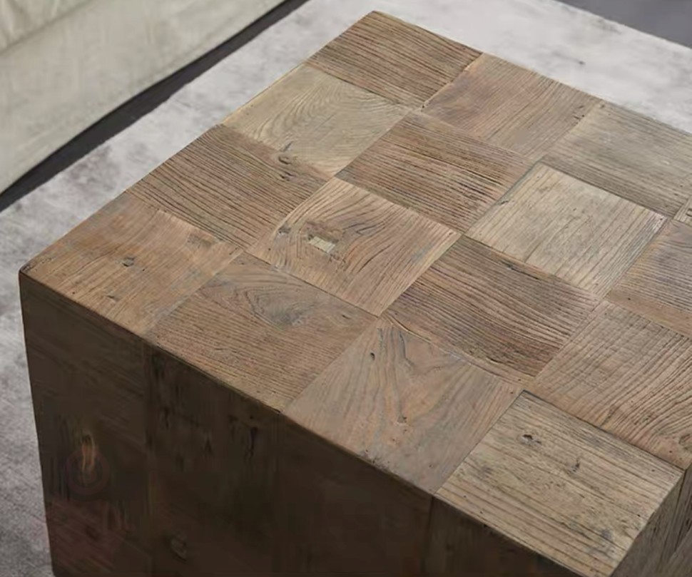 Журнальный столик cubo de madera