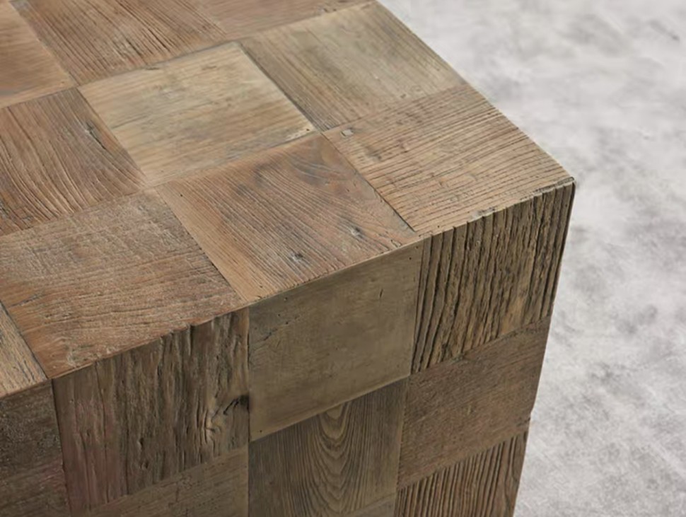 Журнальный столик cubo de madera