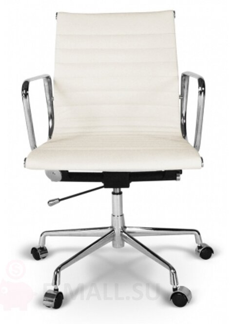 Офисные кресла Eames Aluminum Group E117, дизайн Чарльза и Рэй Эймс Eames, бежевый