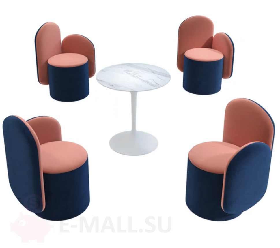 Комплект кресла с кофейным столиком в стиле YIBAN YIBAN BY Thomas Dariel 