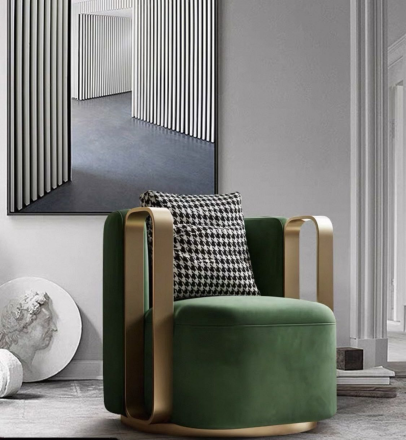 Крутящееся кресло в итальянском стиле Italian Style Swivel Chair Toronto