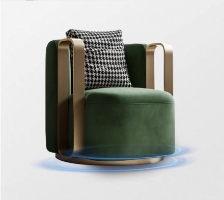 Крутящееся кресло в итальянском стиле Italian Style Swivel Chair Toronto