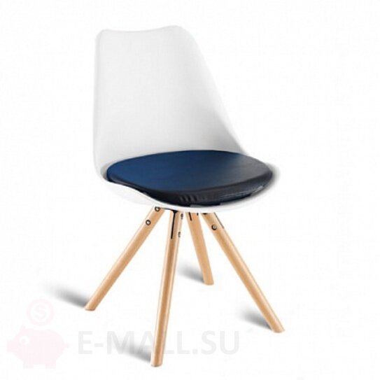 Пластиковые стулья NEW DSW, дизайн Чарльза и Рэй Эймс Eames, белый