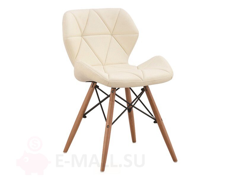 Пластиковые стулья DSW DEEP, дизайн Чарльза и Рэй Эймс Eames, ножки светлые