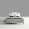 Кровать в итальянском стиле с прострочкой