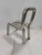Стул дизайнерский в стиле BOLD CHAIR из полированной нержавеющей стали