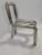 Стул дизайнерский в стиле BOLD CHAIR из полированной нержавеющей стали