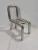 Стул дизайнерский в стиле BOLD CHAIR из полированной нержавеющей стали