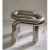 Стул дизайнерский в стиле BOLD CHAIR из полированной нержавеющей стали