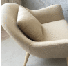 Кресло для отдыха в стиле MAD KING - Poliform