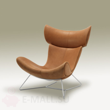 Кресло в стиле BoConcept IMOLA, дизайн Henrik Pedersen, Кожзаменитель