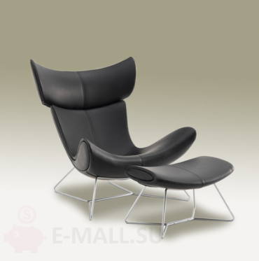 Кресло в стиле BoConcept IMOLA, дизайн Henrik Pedersen, с оттоманкой